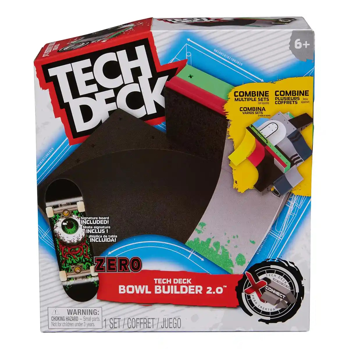 Tech Deck X-Connect PC ZeroBowl Bldr 2.0