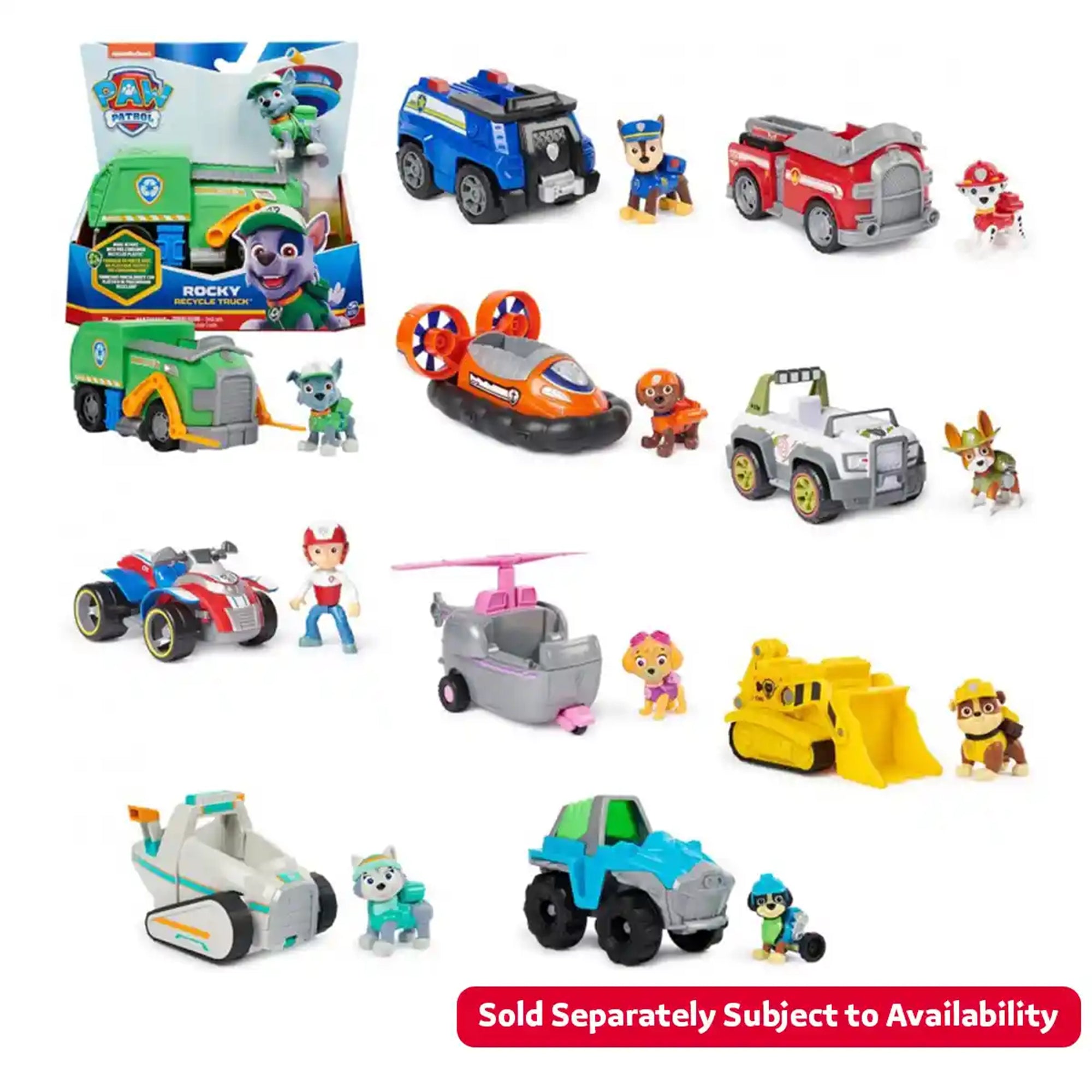 Paw Patrol Basic Vehicle SustainableAsst