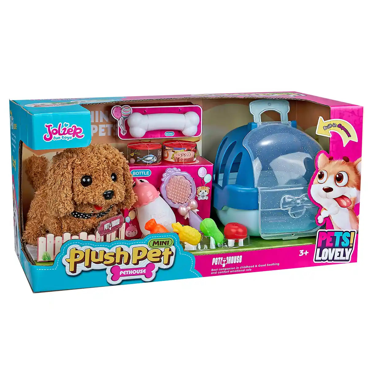Electronic Plush Pet Puppy With Accessories 3yrs+ MC-1064