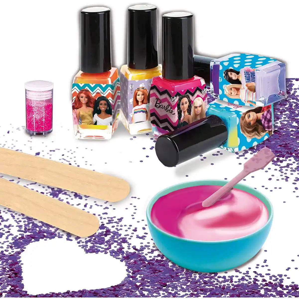 Lisciani Barbie Nail Art Color Change