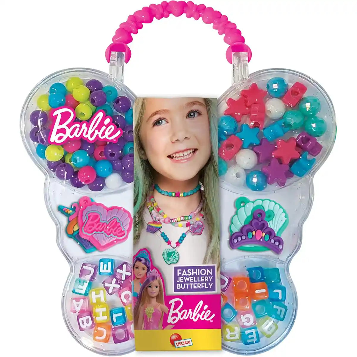 Lisciani Barbie Fashion Jewellery Butterfly Bag (In Display 12 Pcs)