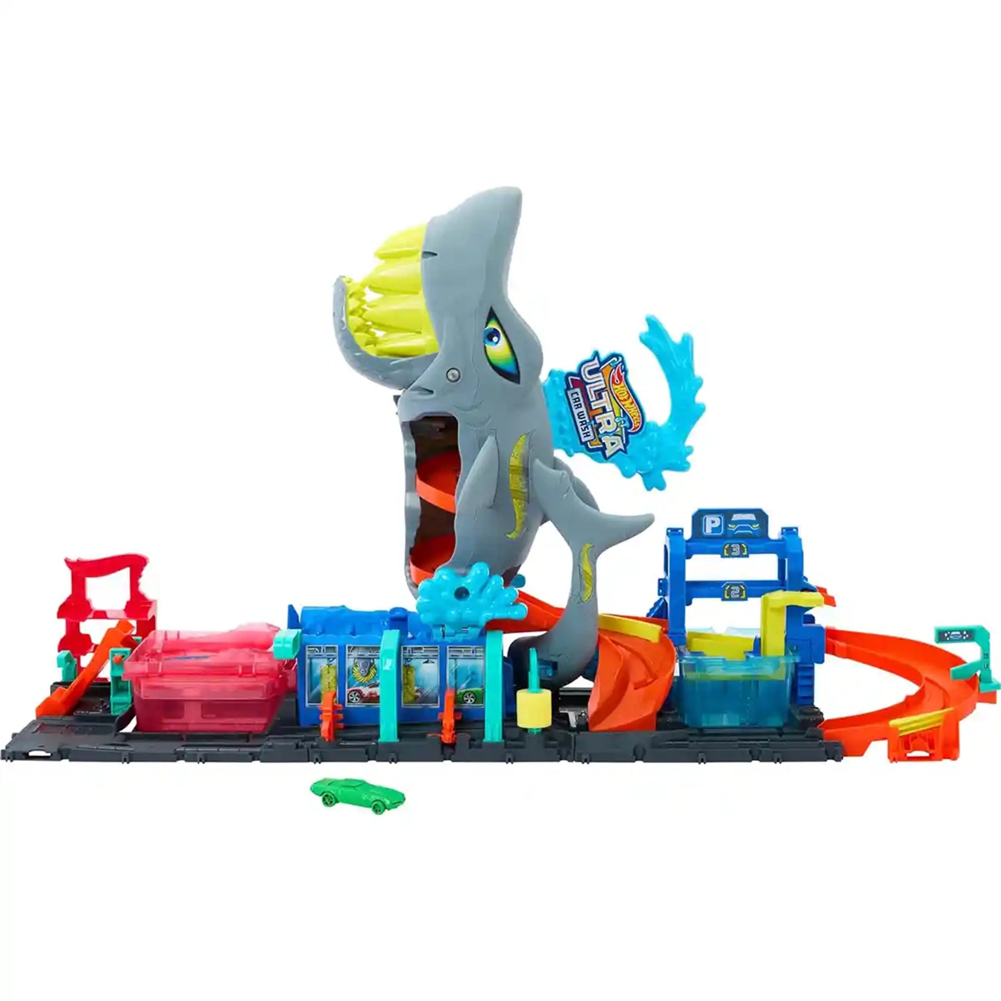 HW City Ultra Shark Car Wash