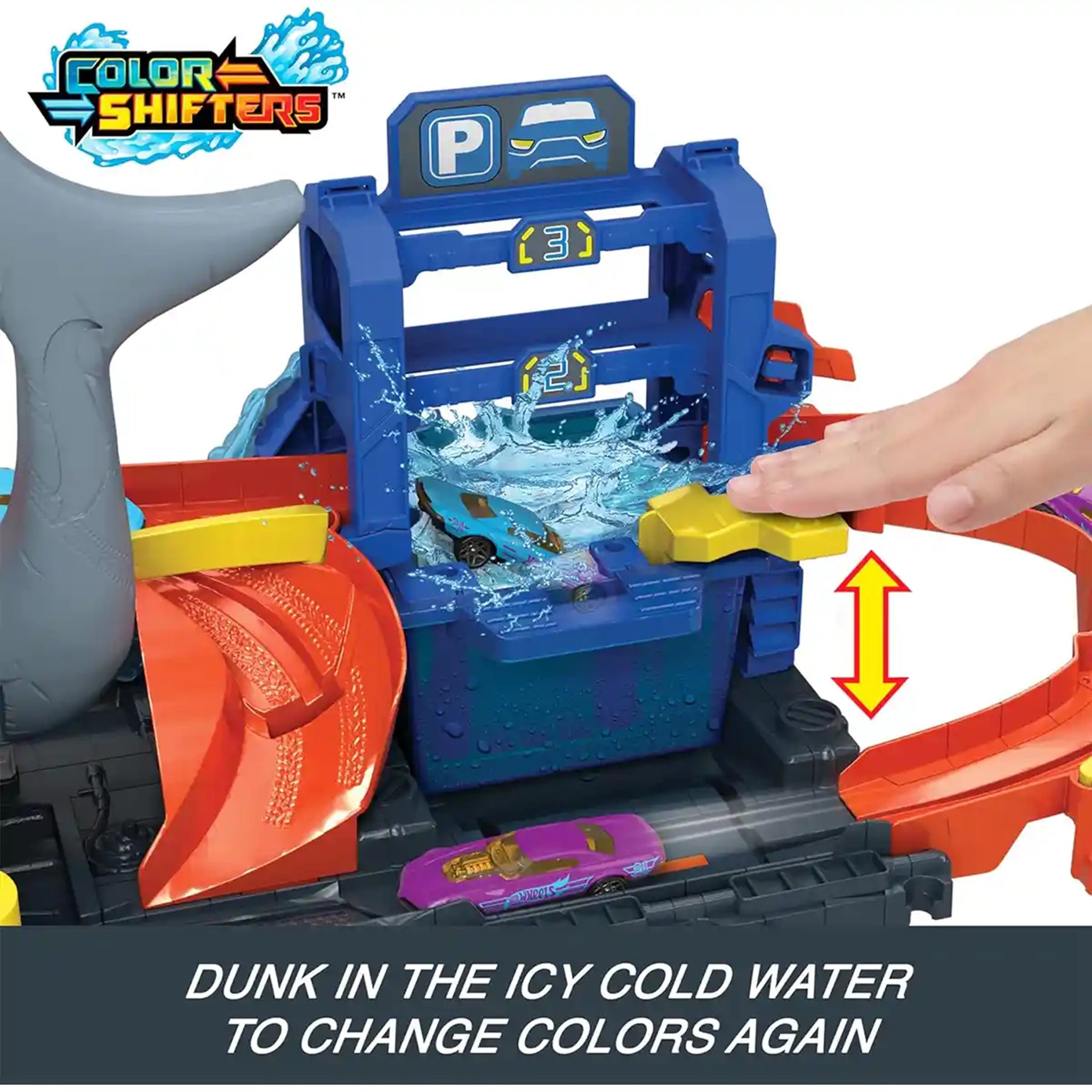 HW City Ultra Shark Car Wash