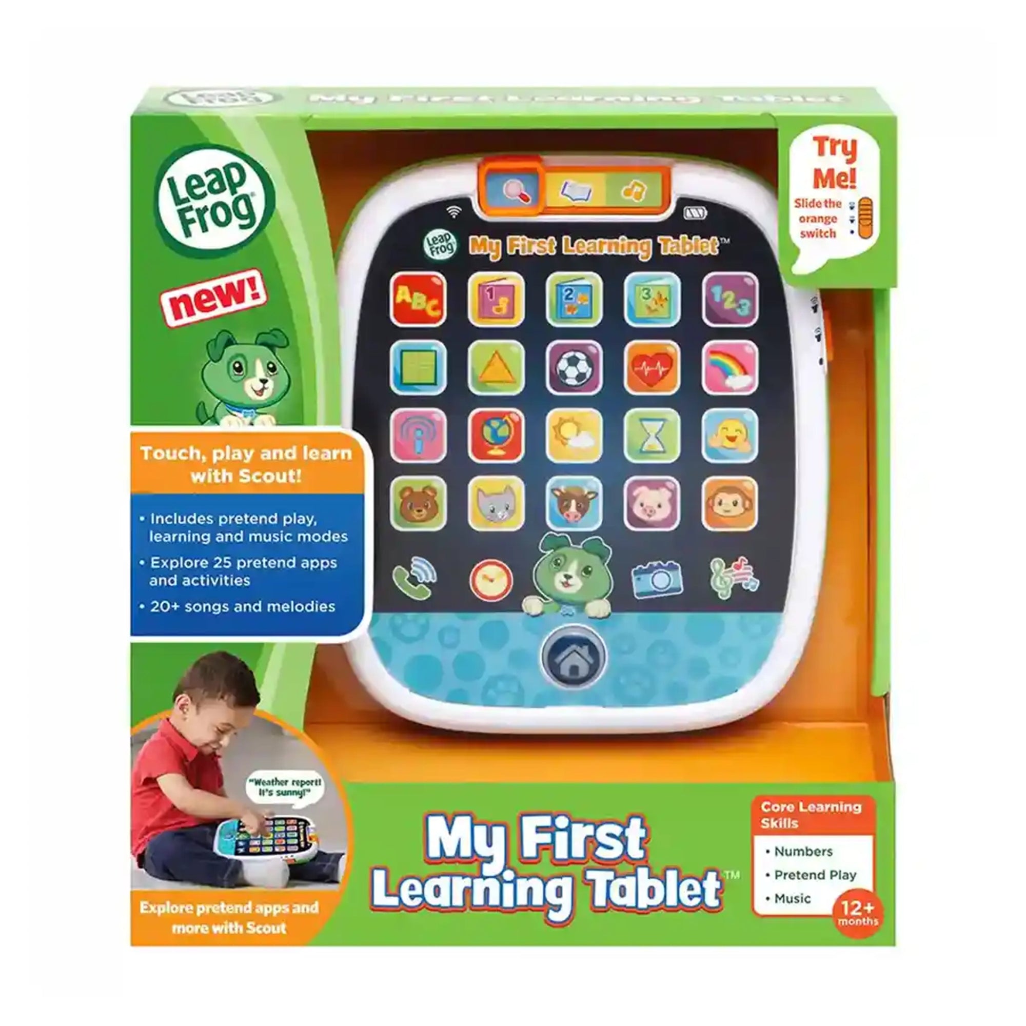 Leap Frog My First Learning Tablet Black