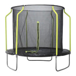 PLUM 8FT WAVE SPRINGSAFE TRAMPOLINE & ENCLOSURE PVC (COLOR BOX)