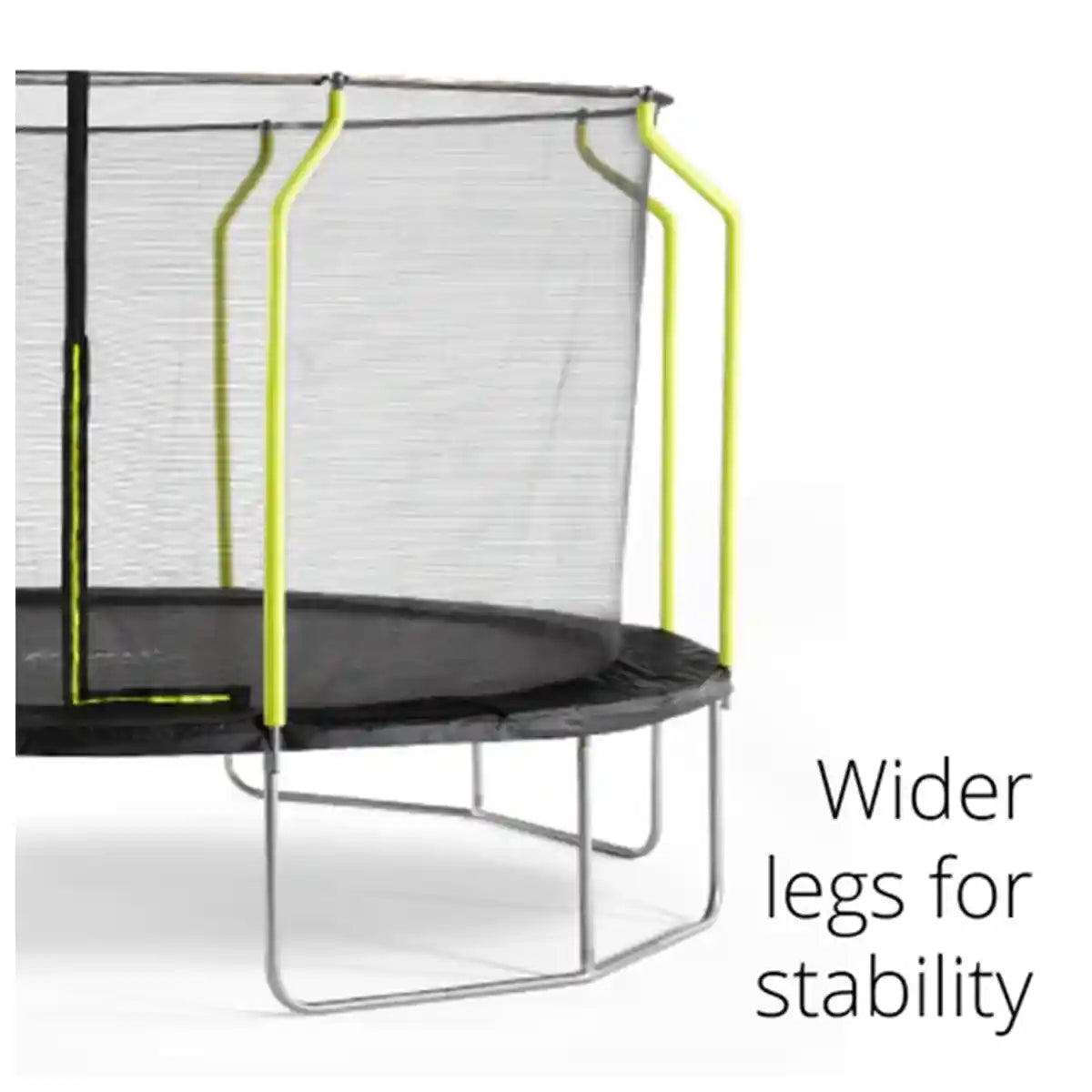 Plum 12ft Wave Springsafe Trampoline & Enclosure Pvc Color Box 1 & 2