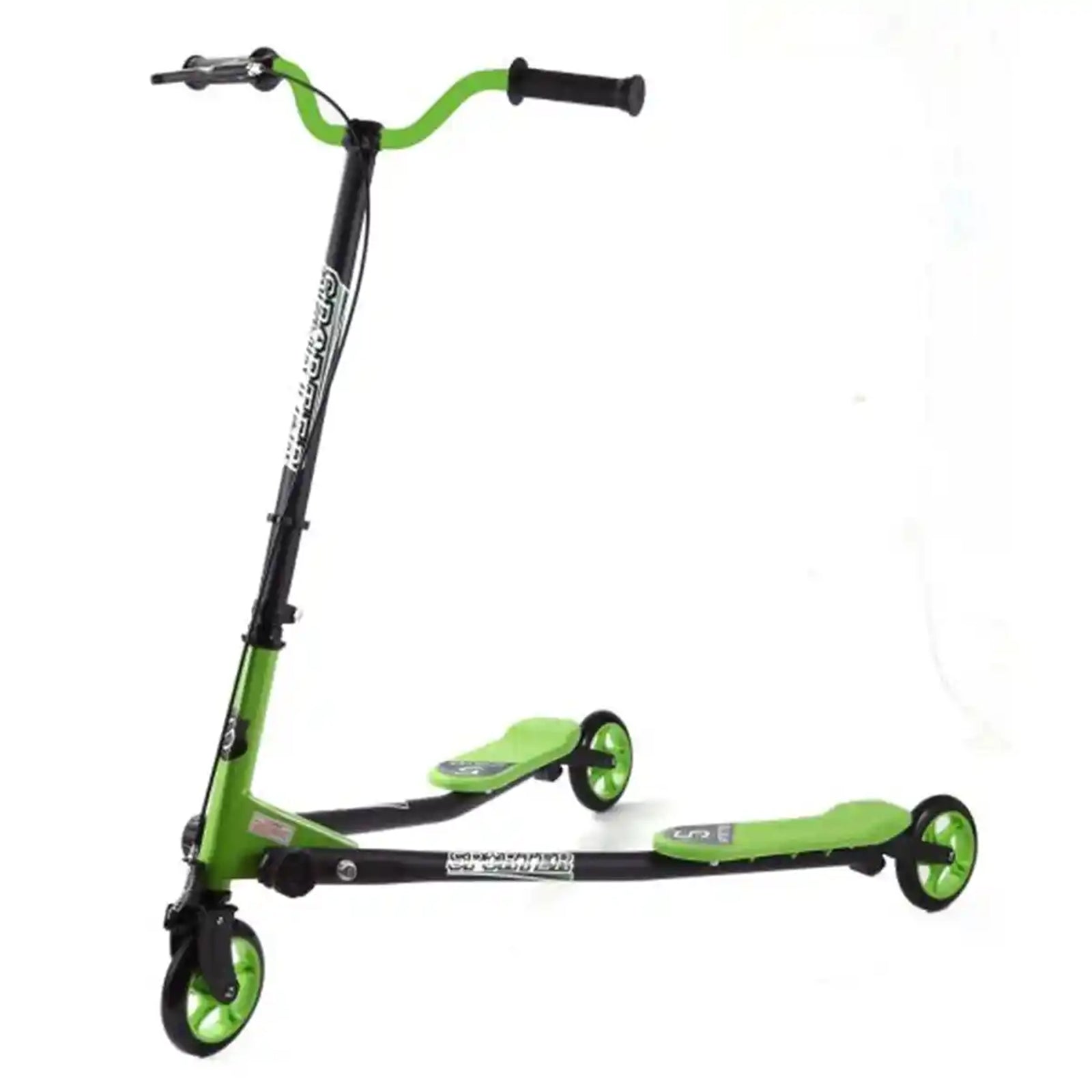 Sporter3 scooter  with 145mm PU wheel Green