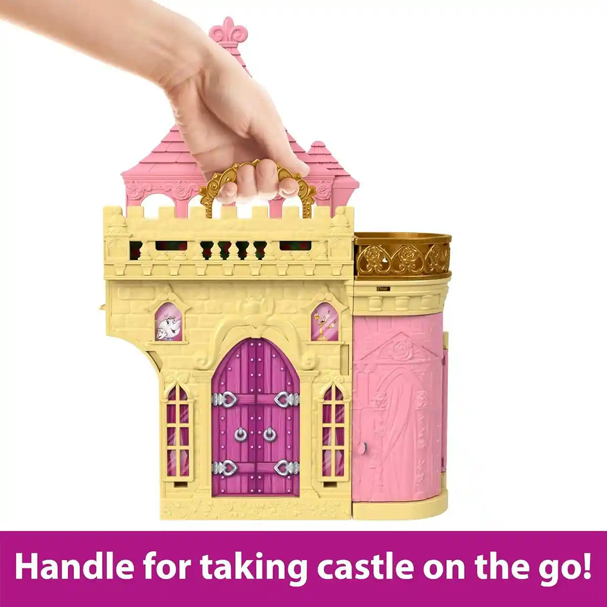 Mattel Disney Princess Storytime Stackers Belle Castle
