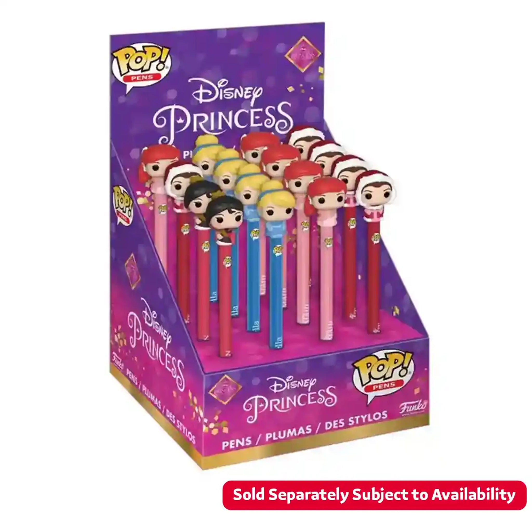 Pen Toppers! Disney: Disney Princess 16pc