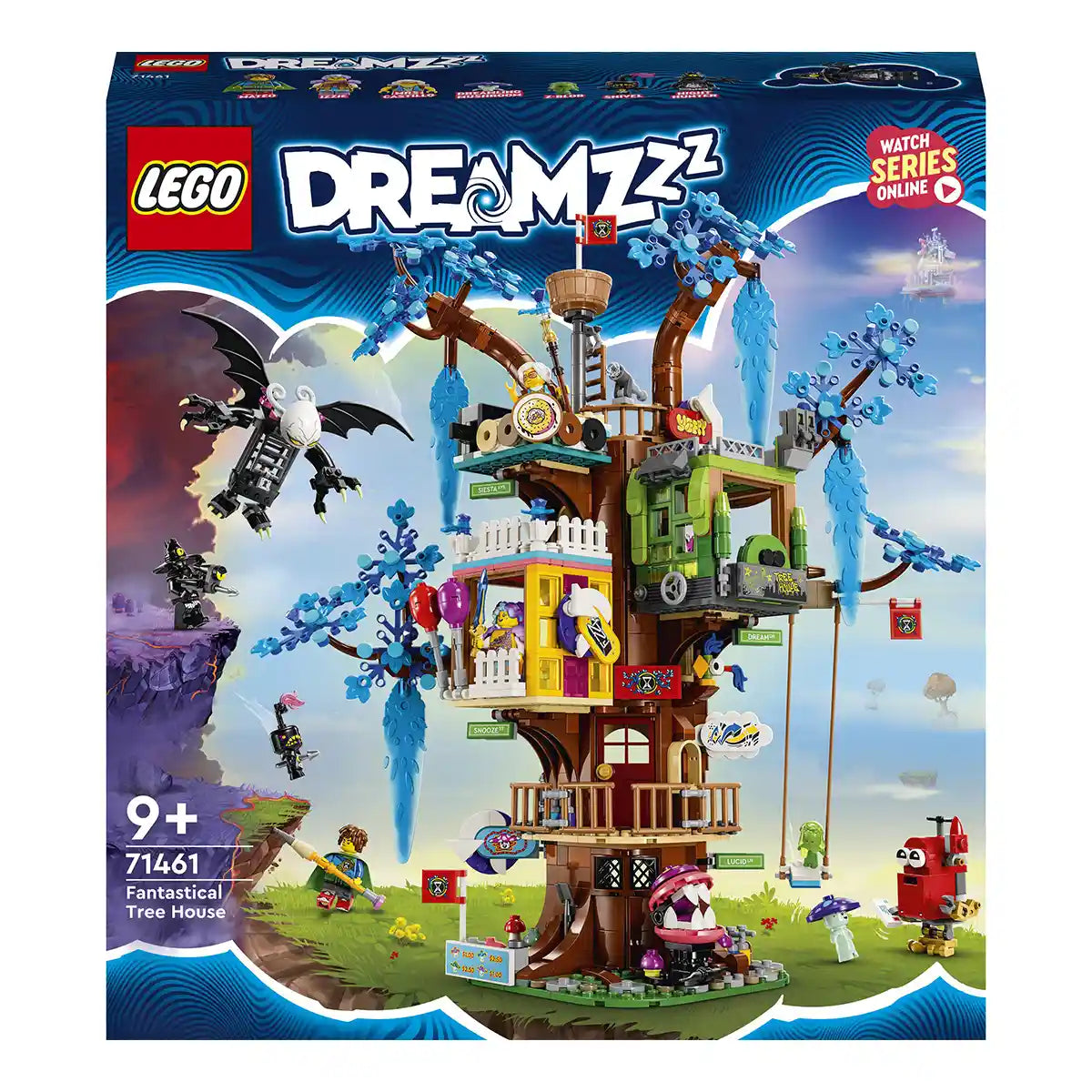 LEGO DREAMZzz Fantastical Tree House 71461 Building Toy Set (1,257 Pieces)