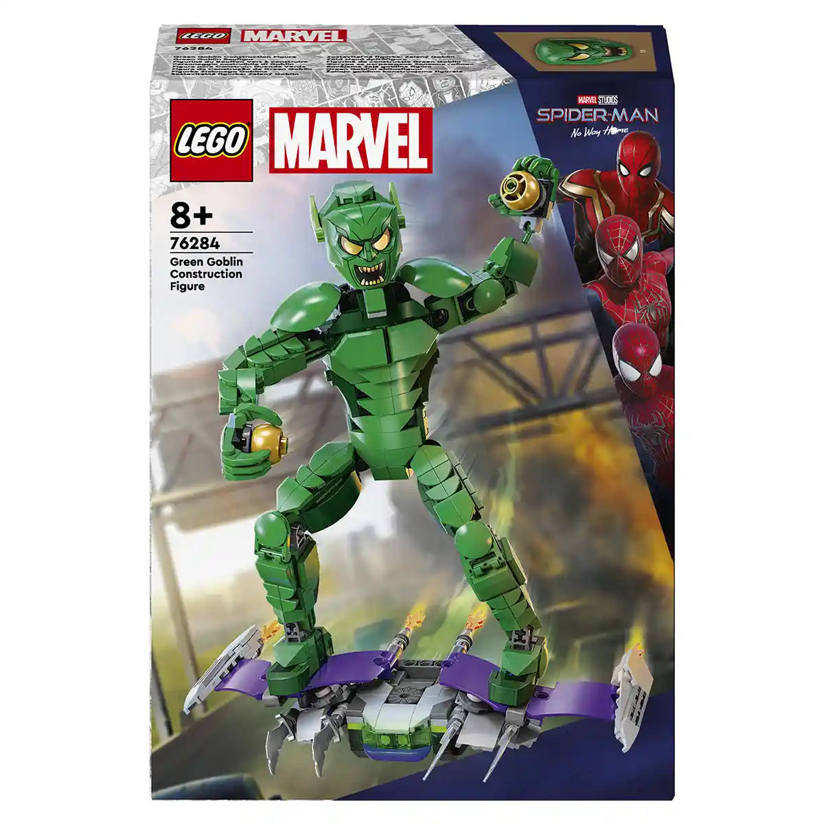 LEGO Marvel Green Goblin Construction Figure 76284