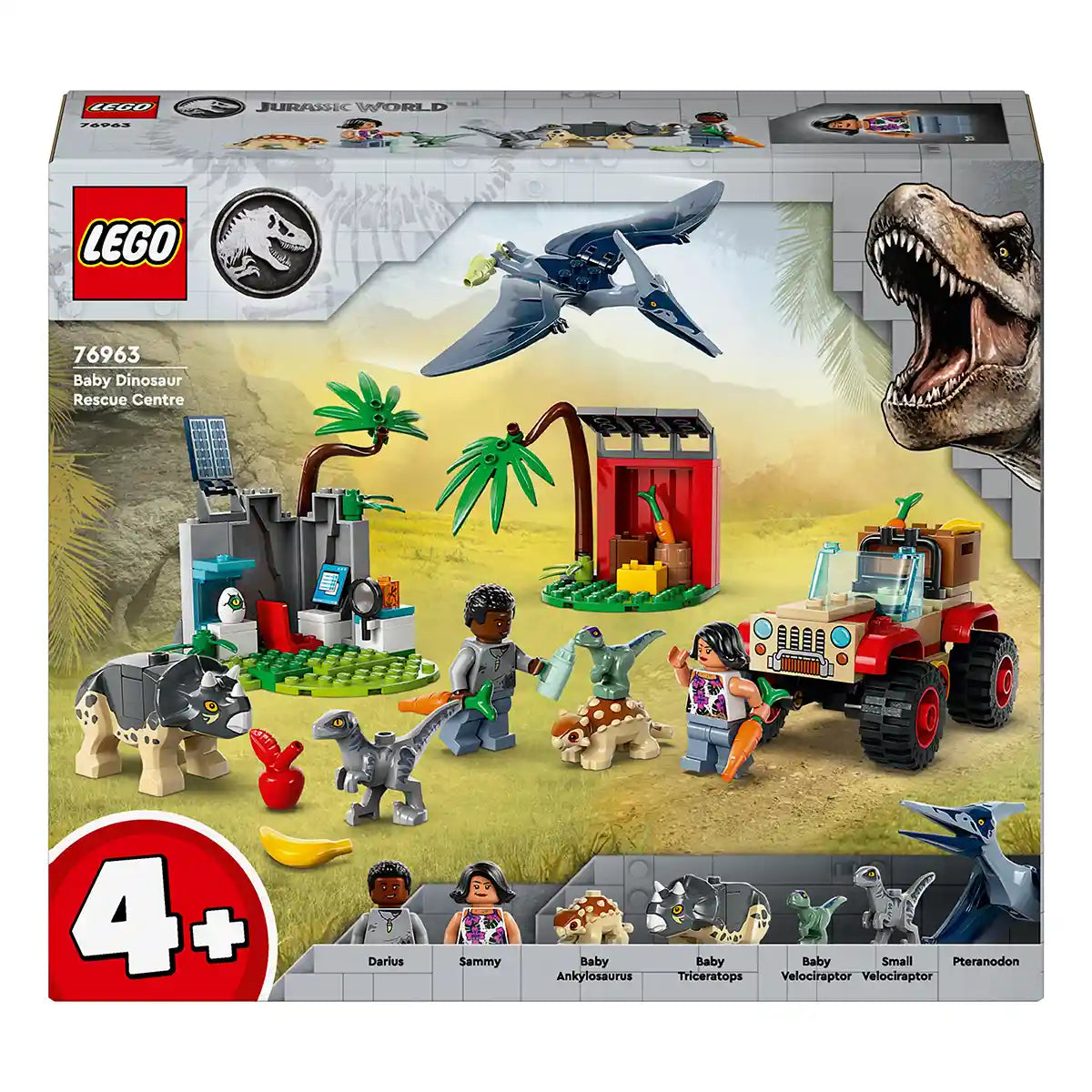 LEGO Jurassic World Baby Dinosaur Rescue Centre 76963