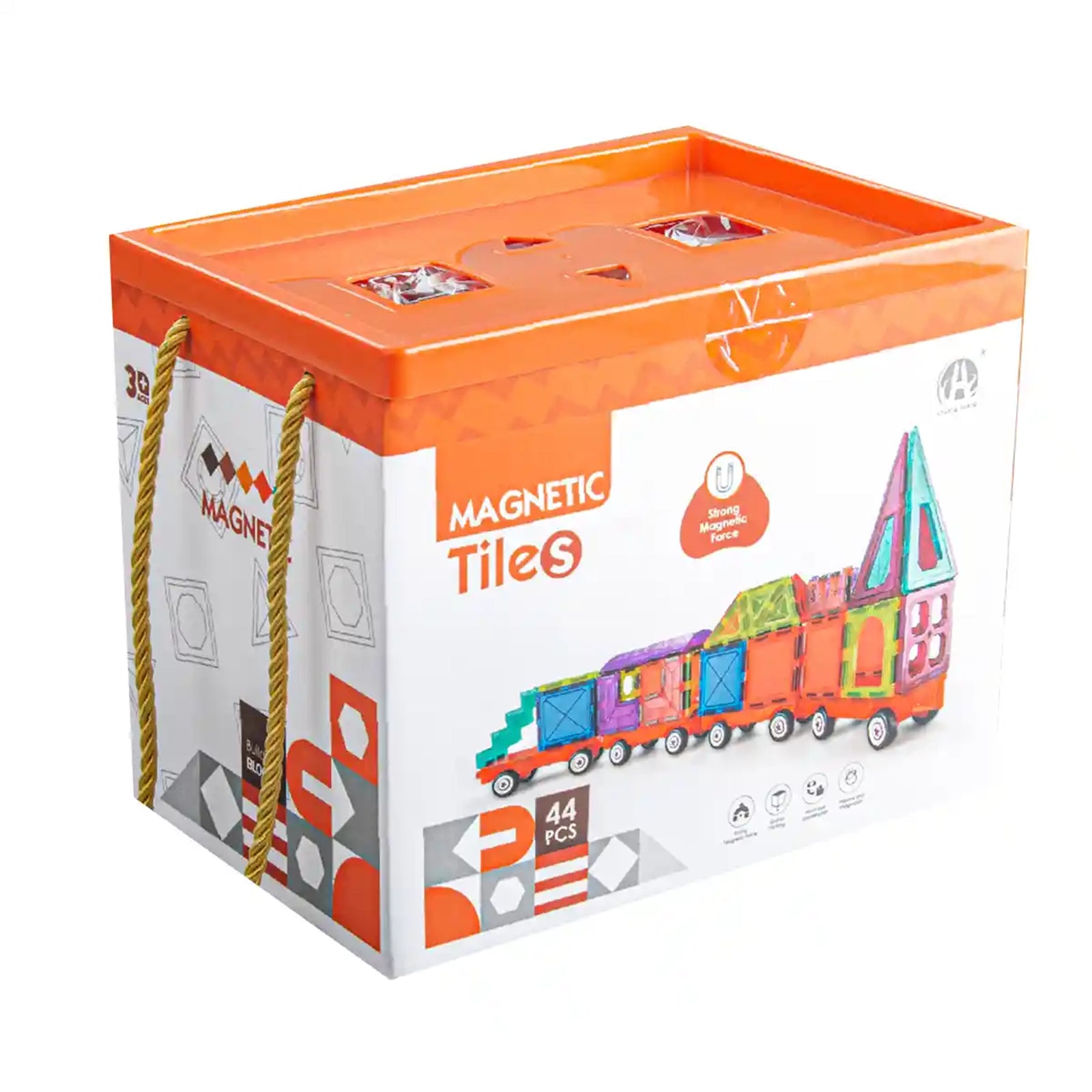 7.5CM Color window Magnetic slice 67PCS