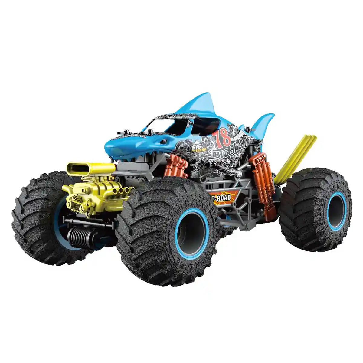 Crazon 2.4g 1:10 Rc Shark Spray Car With Battery 20km/H For 3yrs+