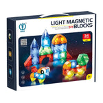 Puzzle Magnetic Building Blocks 32PCS Light Edition 3YRS+