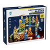 105PCS Jade Diamond Magnetic Plates - Ball Track (Light Version) 3YRS+