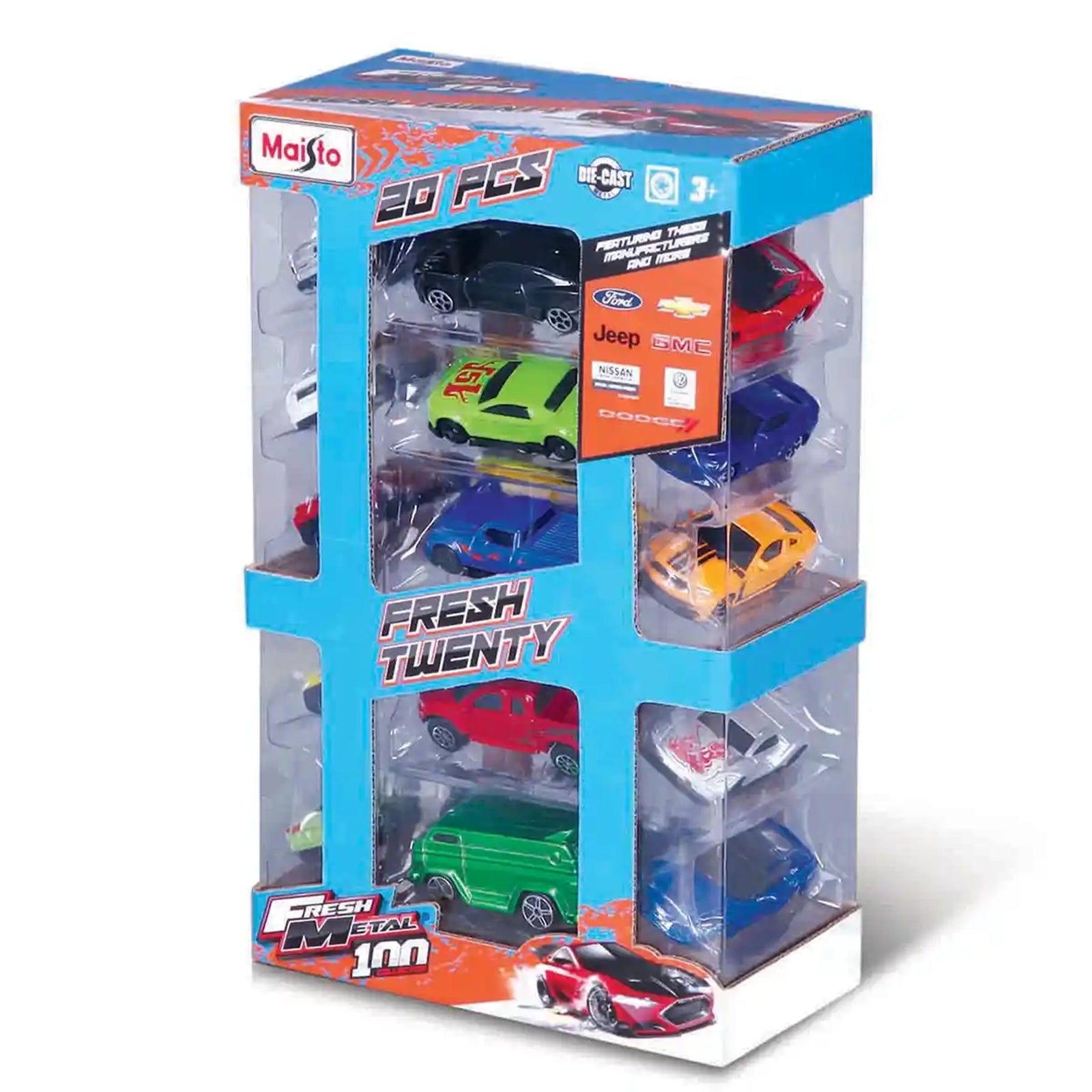 FM MAISTO 20 PC VEHICLE PACK