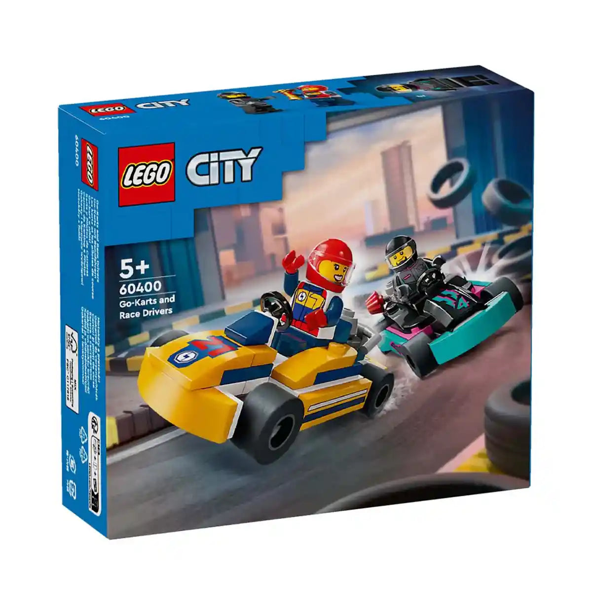 LEGO City Go-Karts and Race Drivers Toy Set 60400