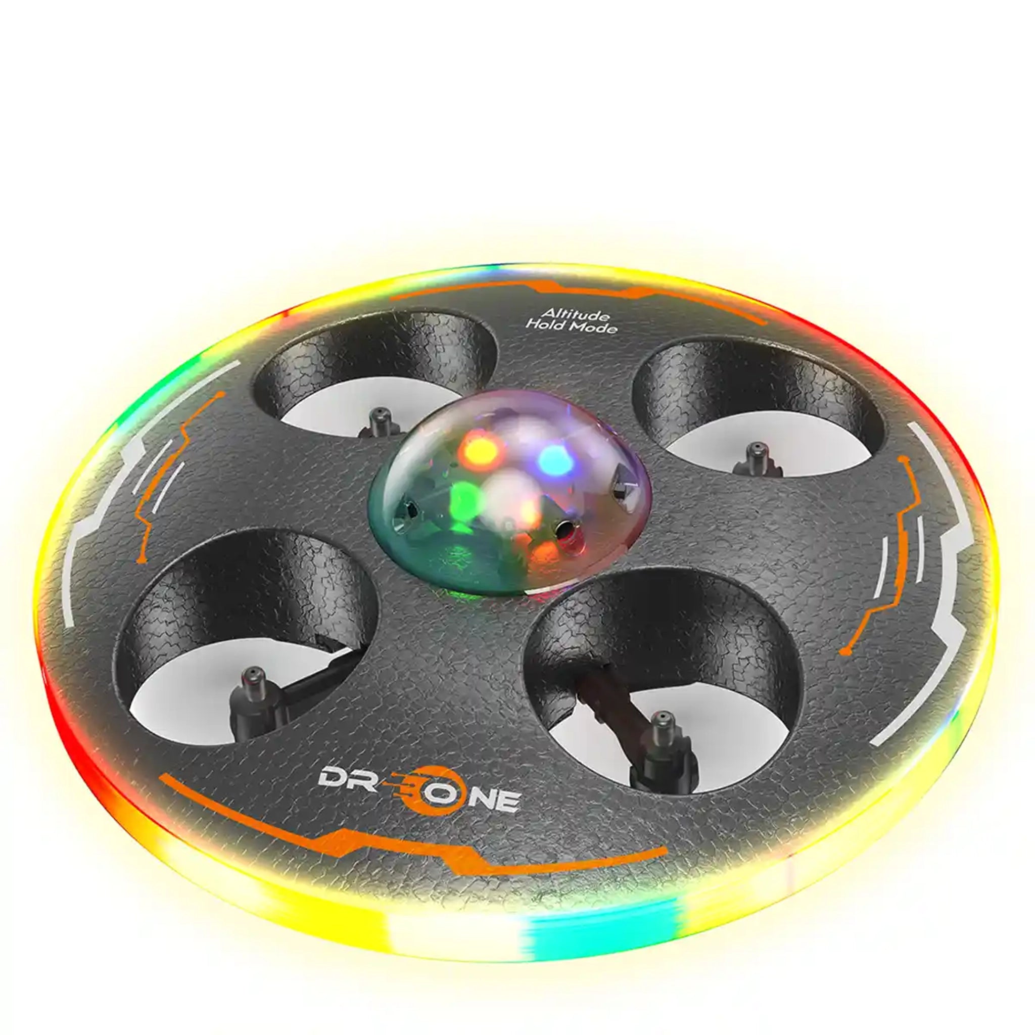 2.4G FIXED HEIGHT FOAM REMOTE CONTROL FLYING SAUCER BLACK/GRAY 14YRS+