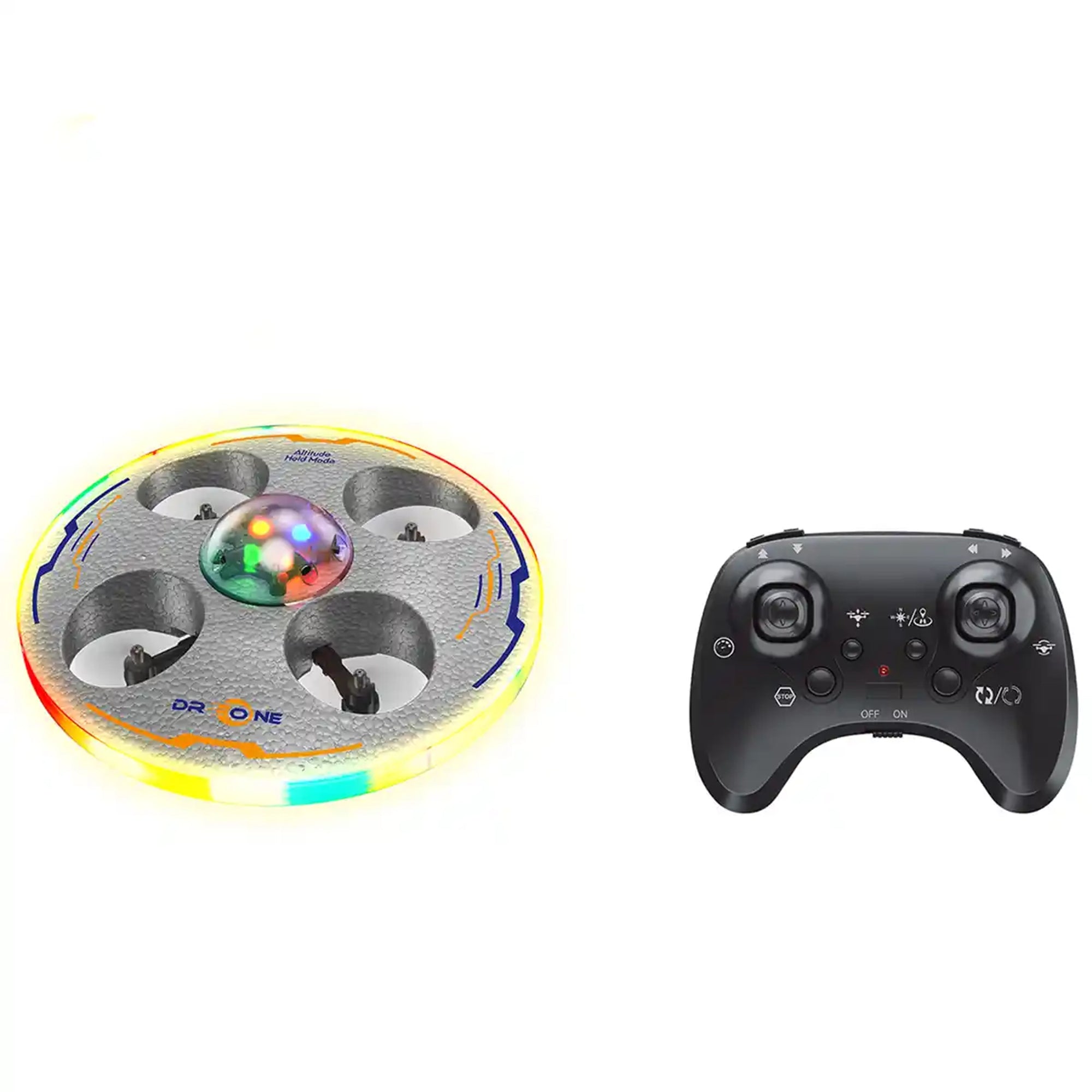 2.4G FIXED HEIGHT FOAM REMOTE CONTROL FLYING SAUCER BLACK/GRAY 14YRS+