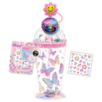 Light Up Tumbler, Tie Dye Butterfly , 15.2 FL Oz/450 mL