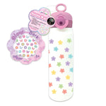 Double Wall stainless steel water Bottle, Groovy Flower, 15.5 FL OZ/470mL