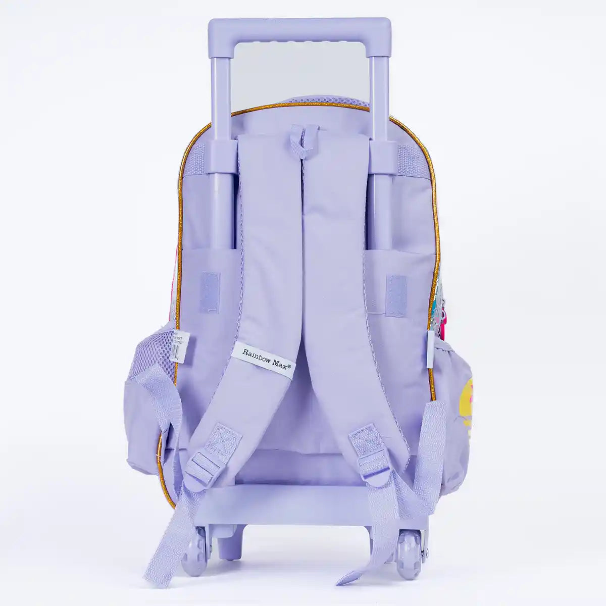 LOL Trolley Bag 2 Main Compartments and 2 Side Pockets 16 W/ LUNCH BAG& PENCIL CASE