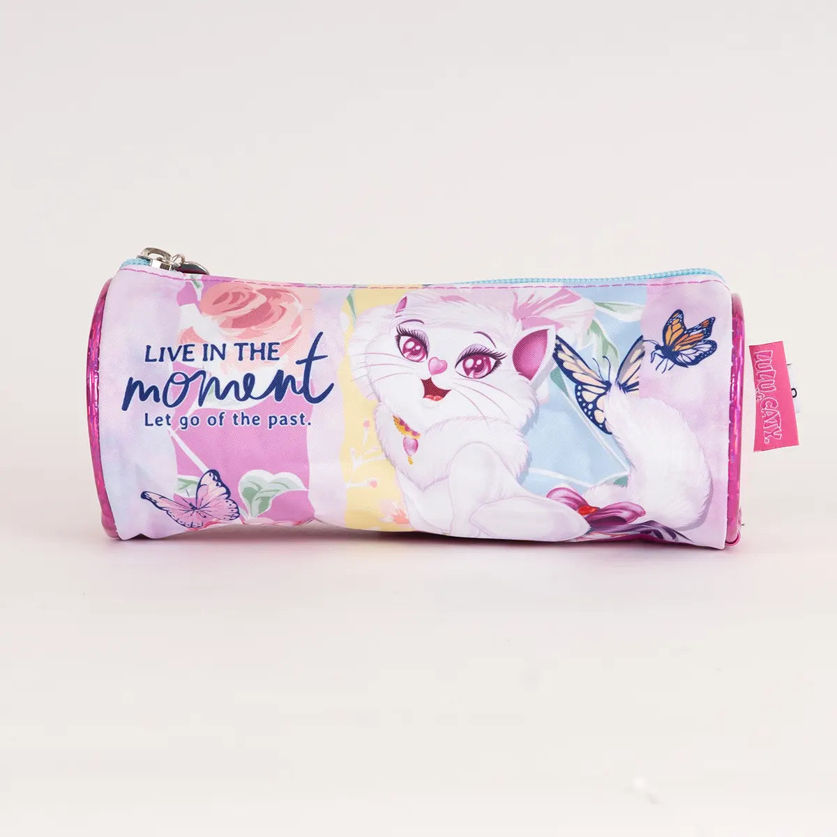 LULU CATY Trolley Bag 2 Main Compartments and 2 Side Pockets 16" W/ LUNCH BAG & PENCIL CASE