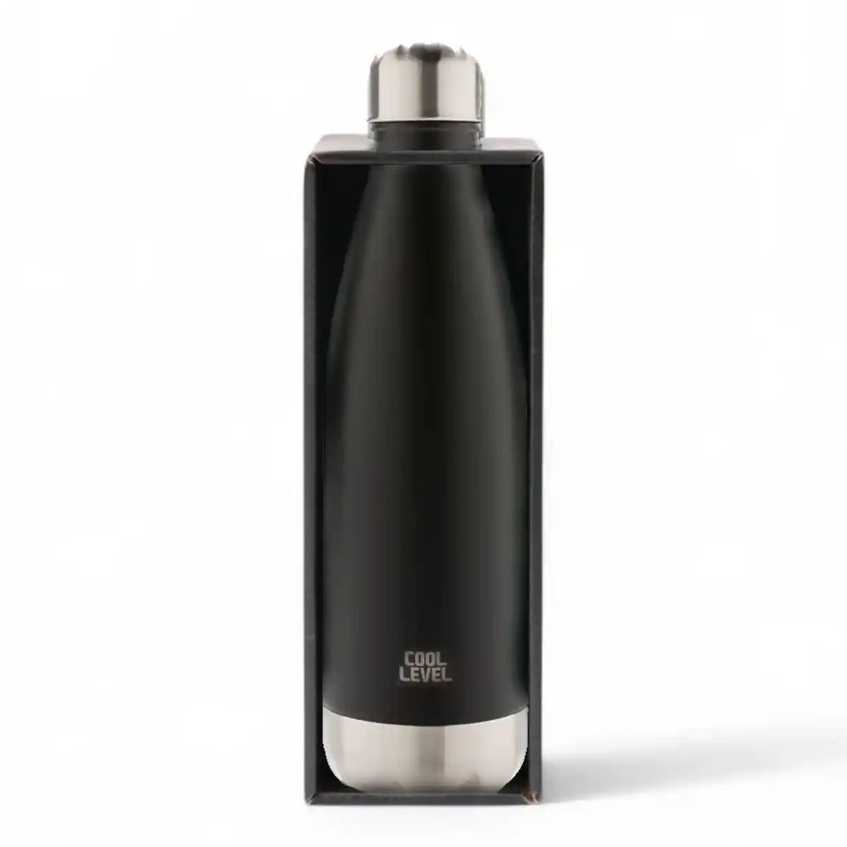 Black - Vacuum Water Bottle 500ML