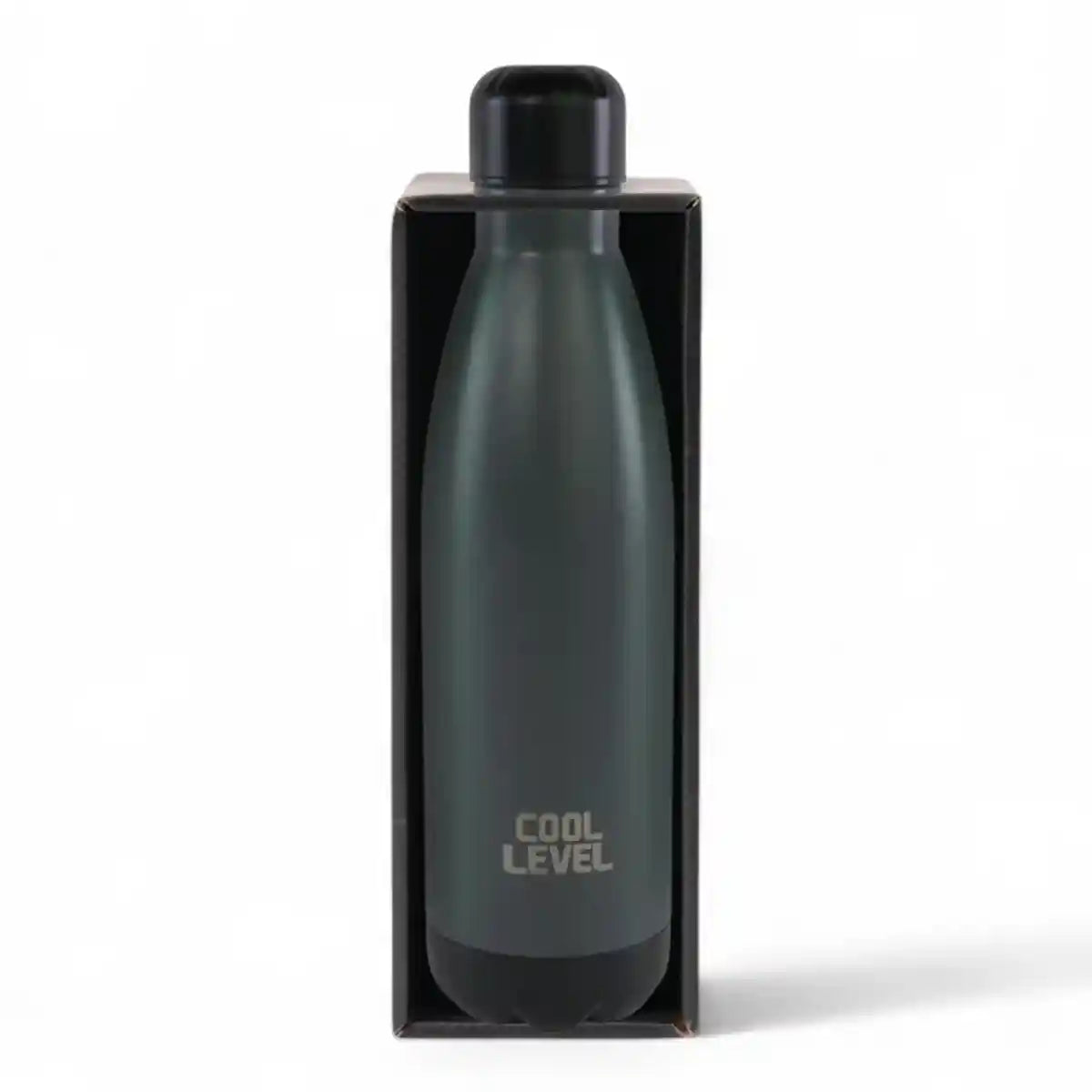 Grey & Black-Vacuum Water Bottle 500ML