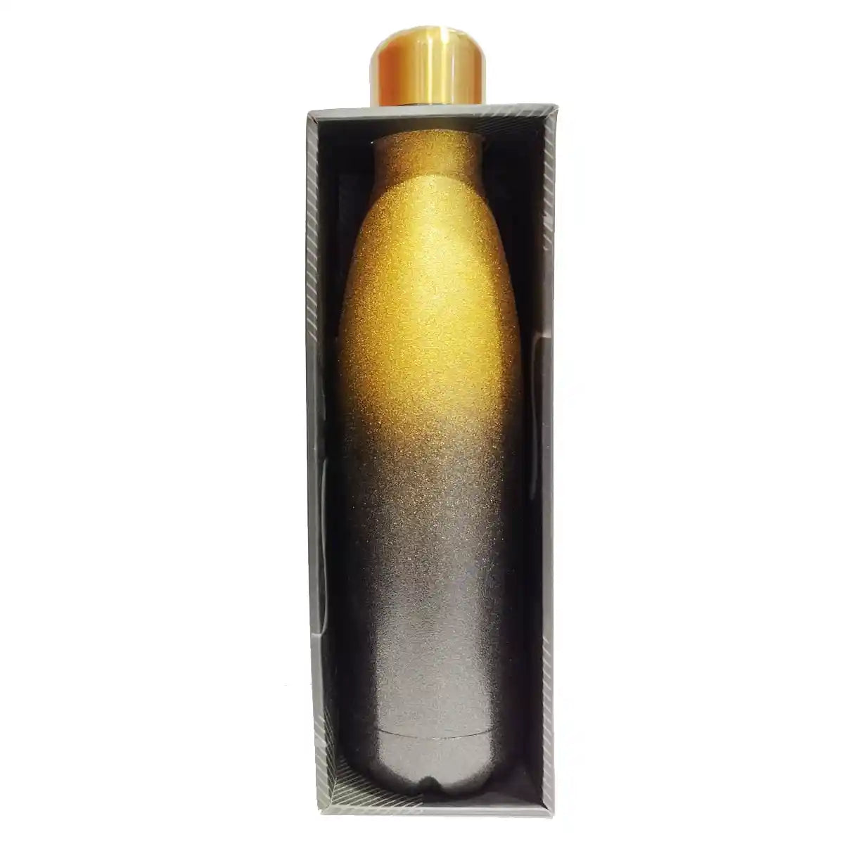 Gold & Black - Vacuum Water Bottle 500ML
