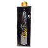 Vacuum Water Bottle 500ML - Gold Decorative design
