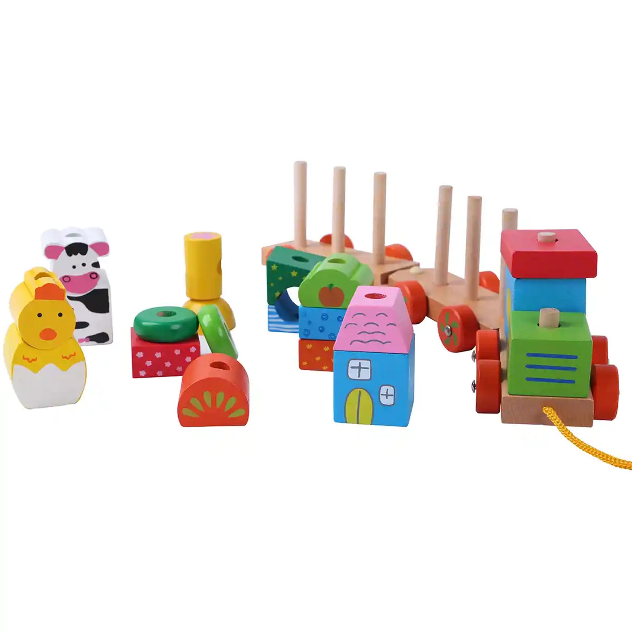 Edufun Animal block train