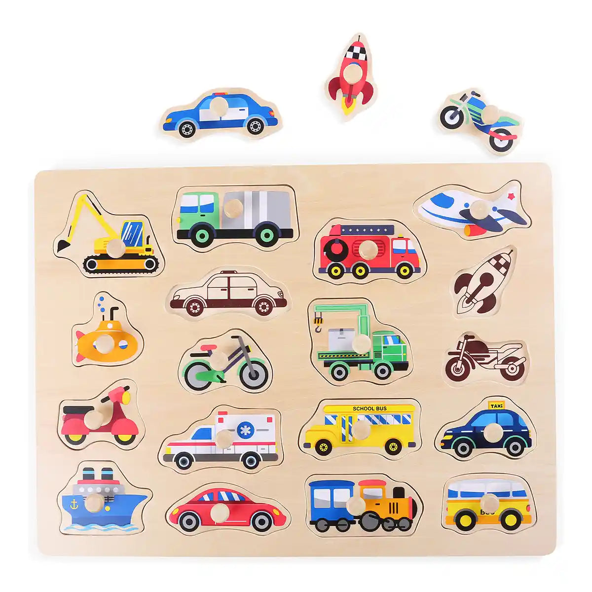 Edufun Vehicle puzzle