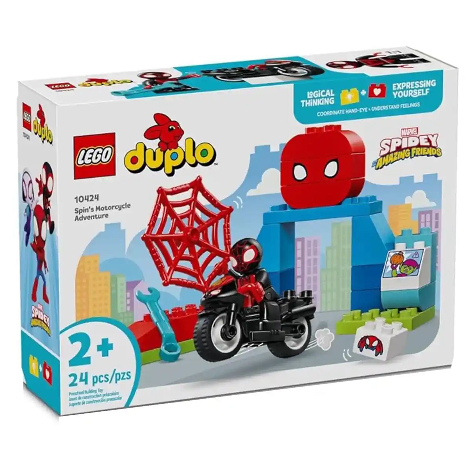Lego Duplo 10424 Spin's Motorcycle Adventure