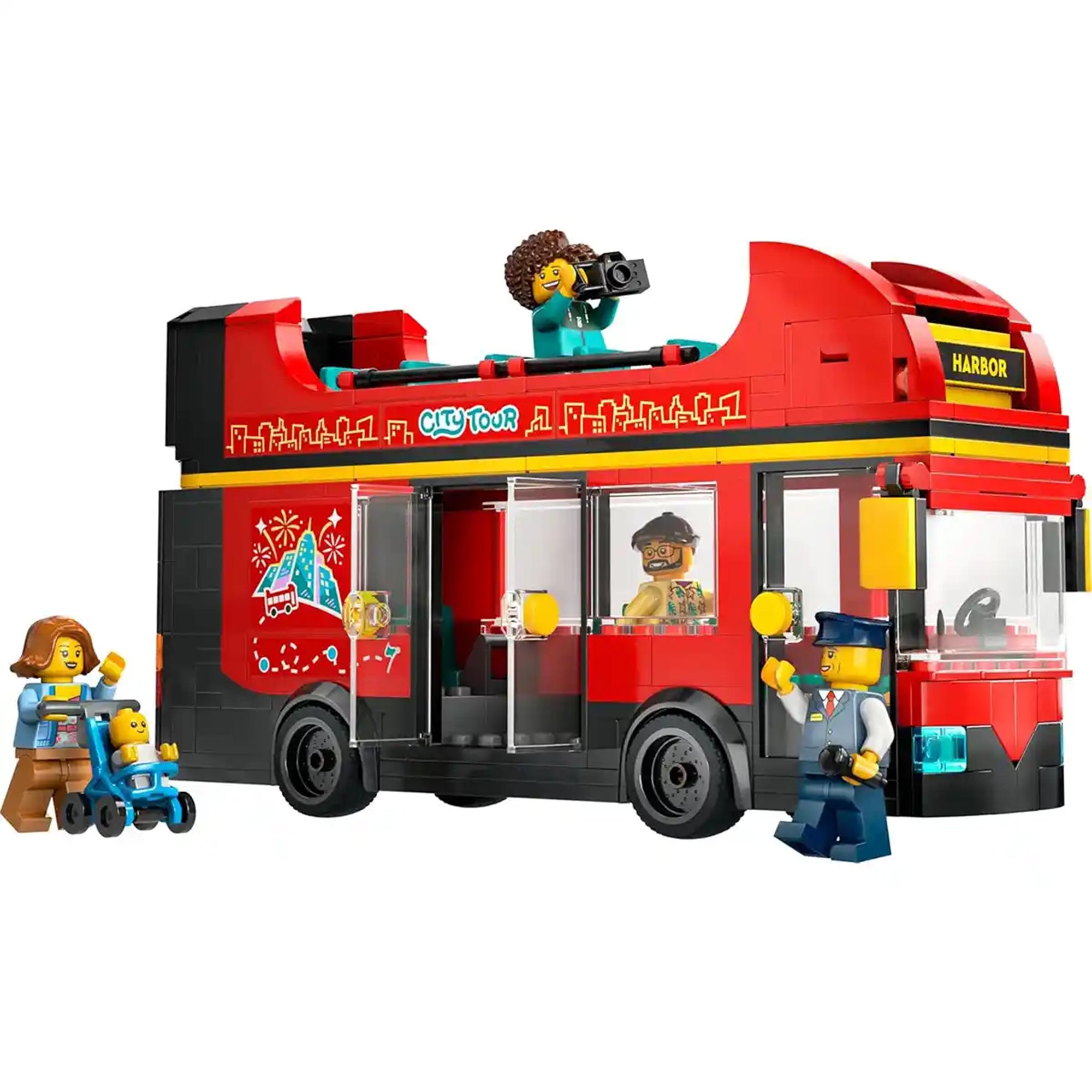 Lego City 60407 Red Double-Decker Sightseeing Bus