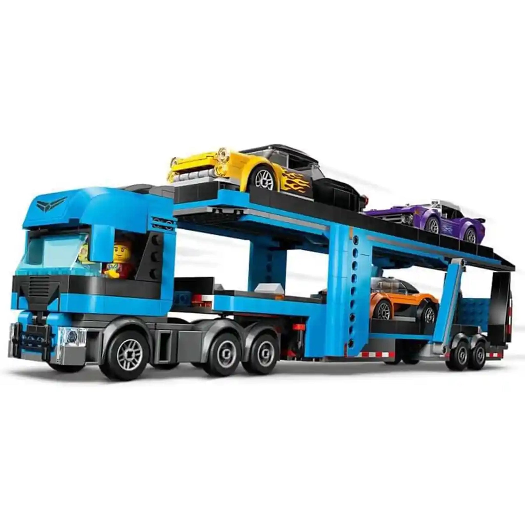 Lego City 60408 Car Transporter Truck with Sports Cars