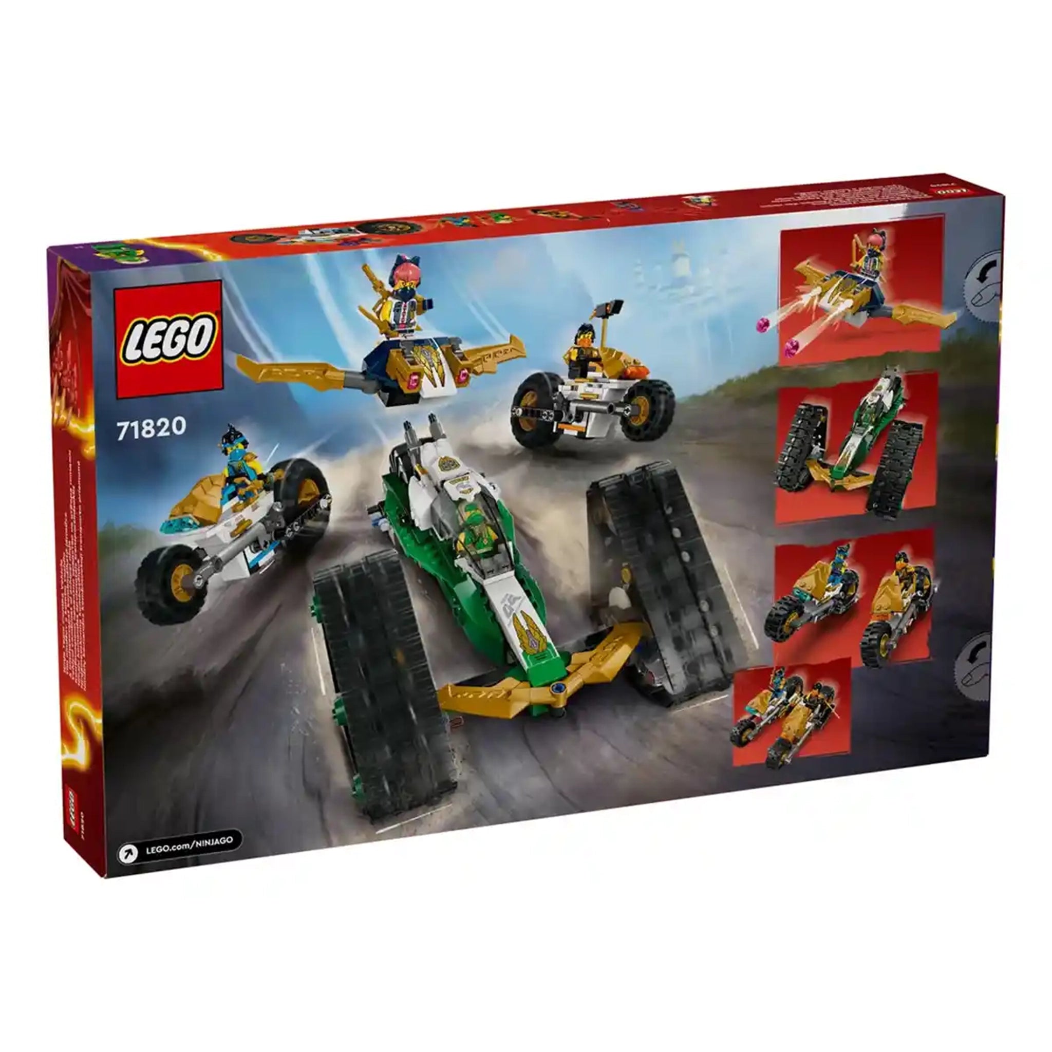 Lego Ninjago 71820 Ninja Team Combo Vehicle