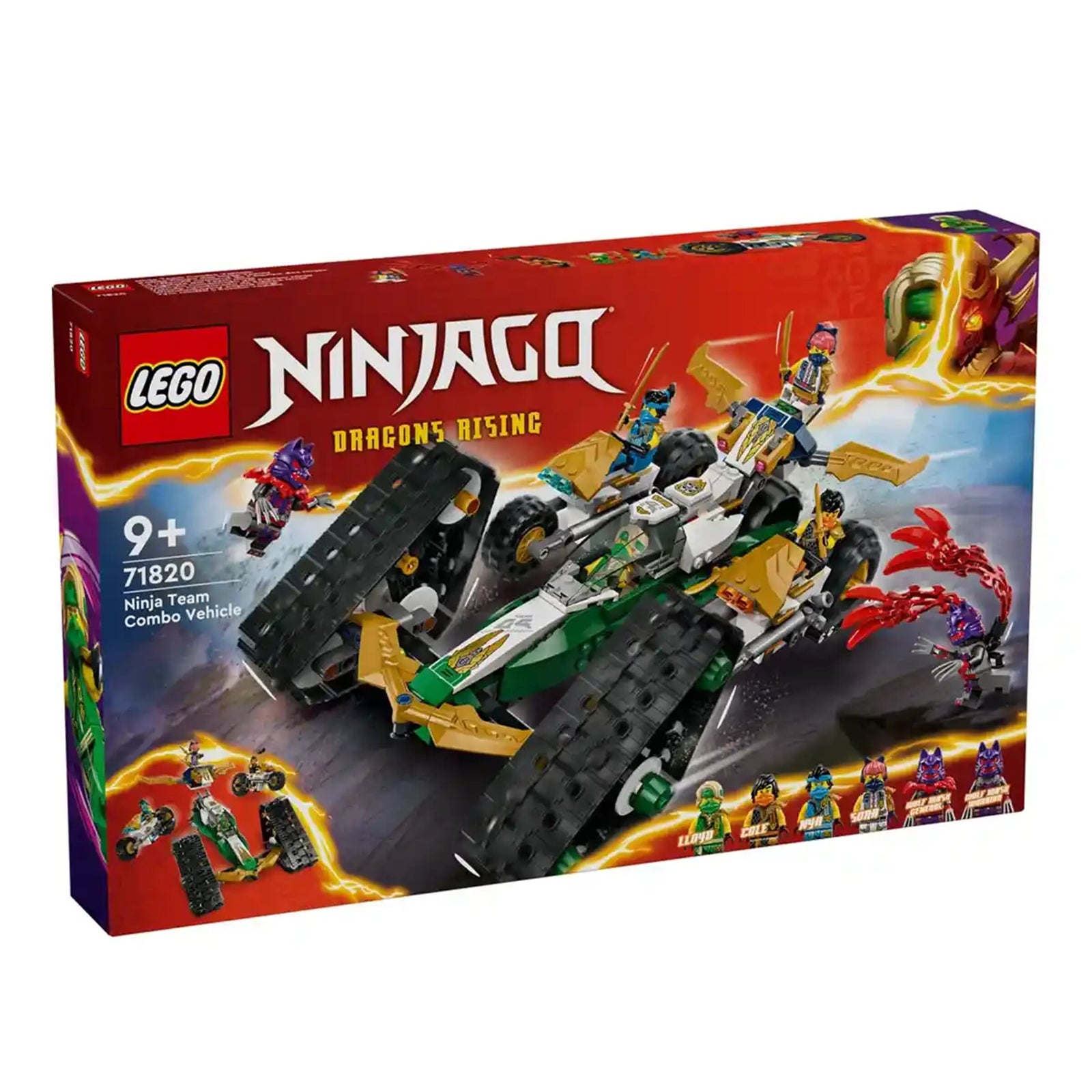 Lego Ninjago 71820 Ninja Team Combo Vehicle
