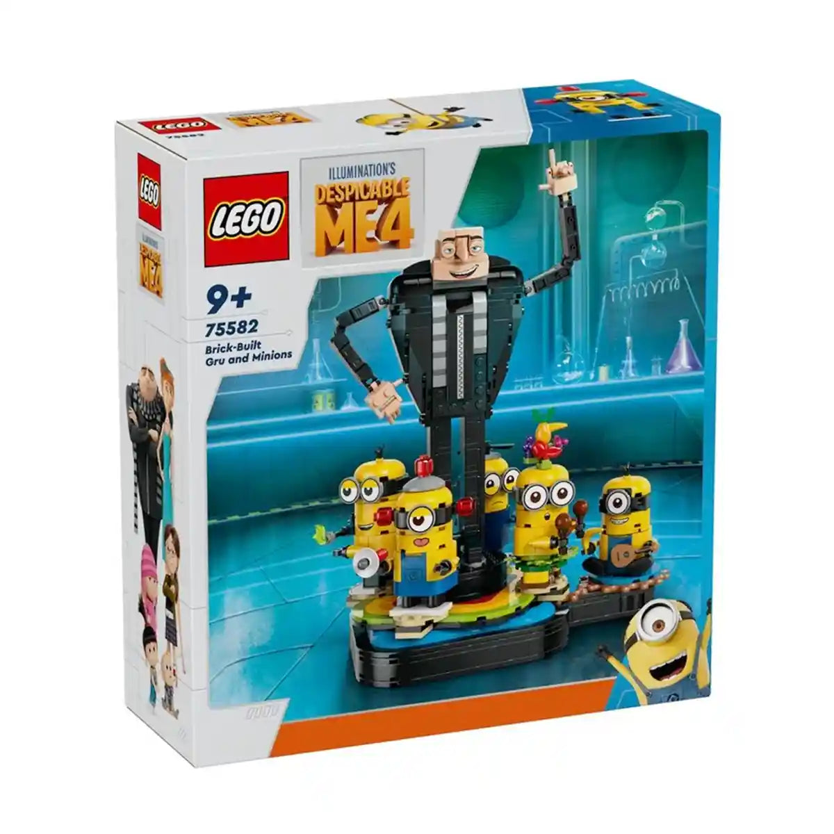 Lego Despicable 75582 Brick-Built Gru and Minions