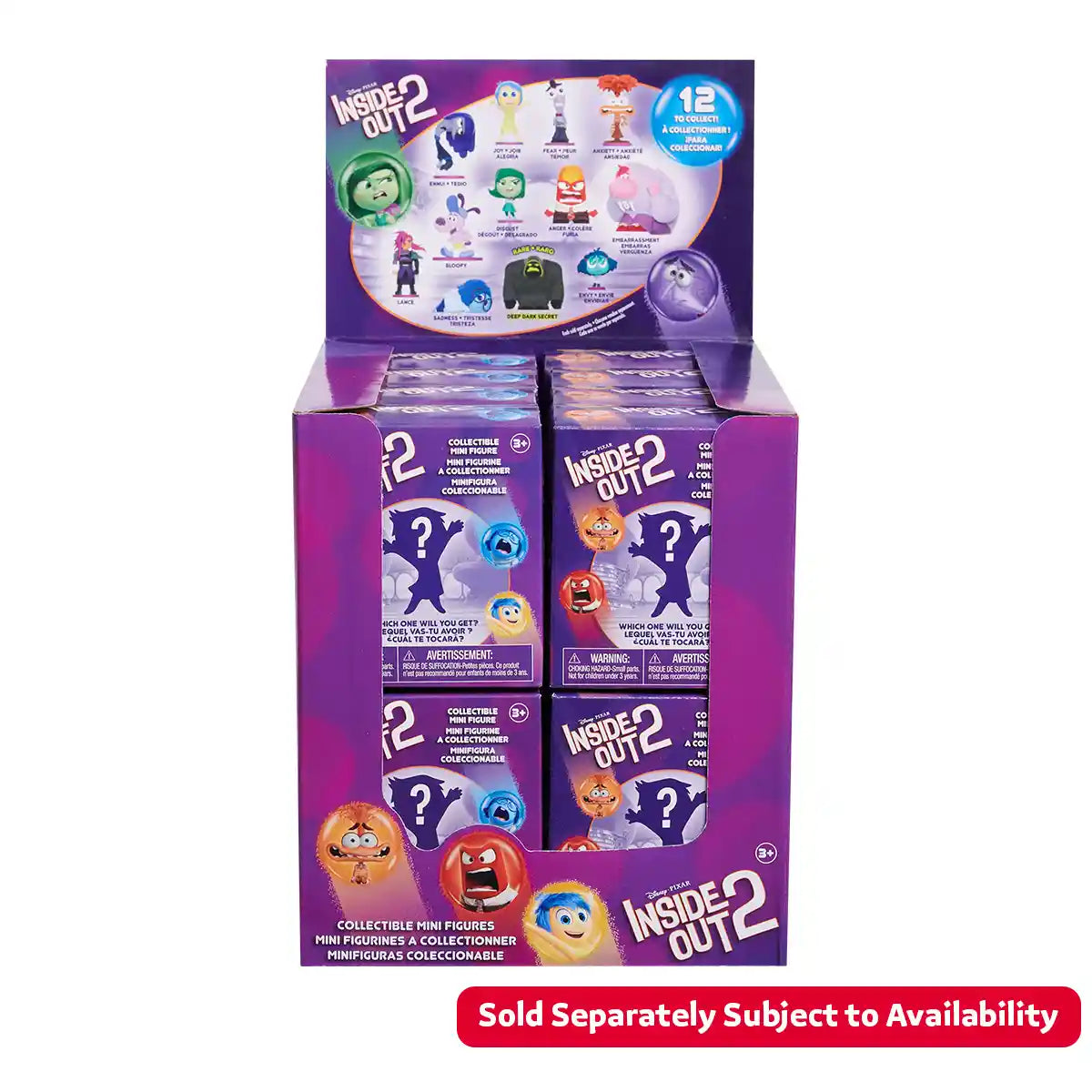 Inside Out 2 Collectible Mini Figures - 45506
