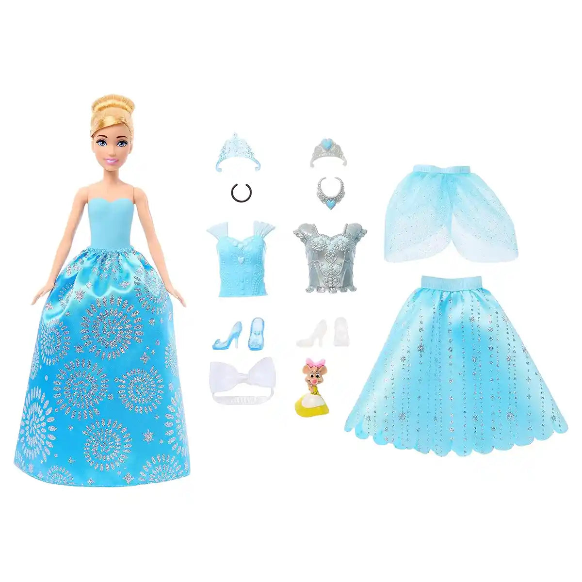 Disney Princess Fashion Doll - Doll & Fashion Surprise - Cinderella