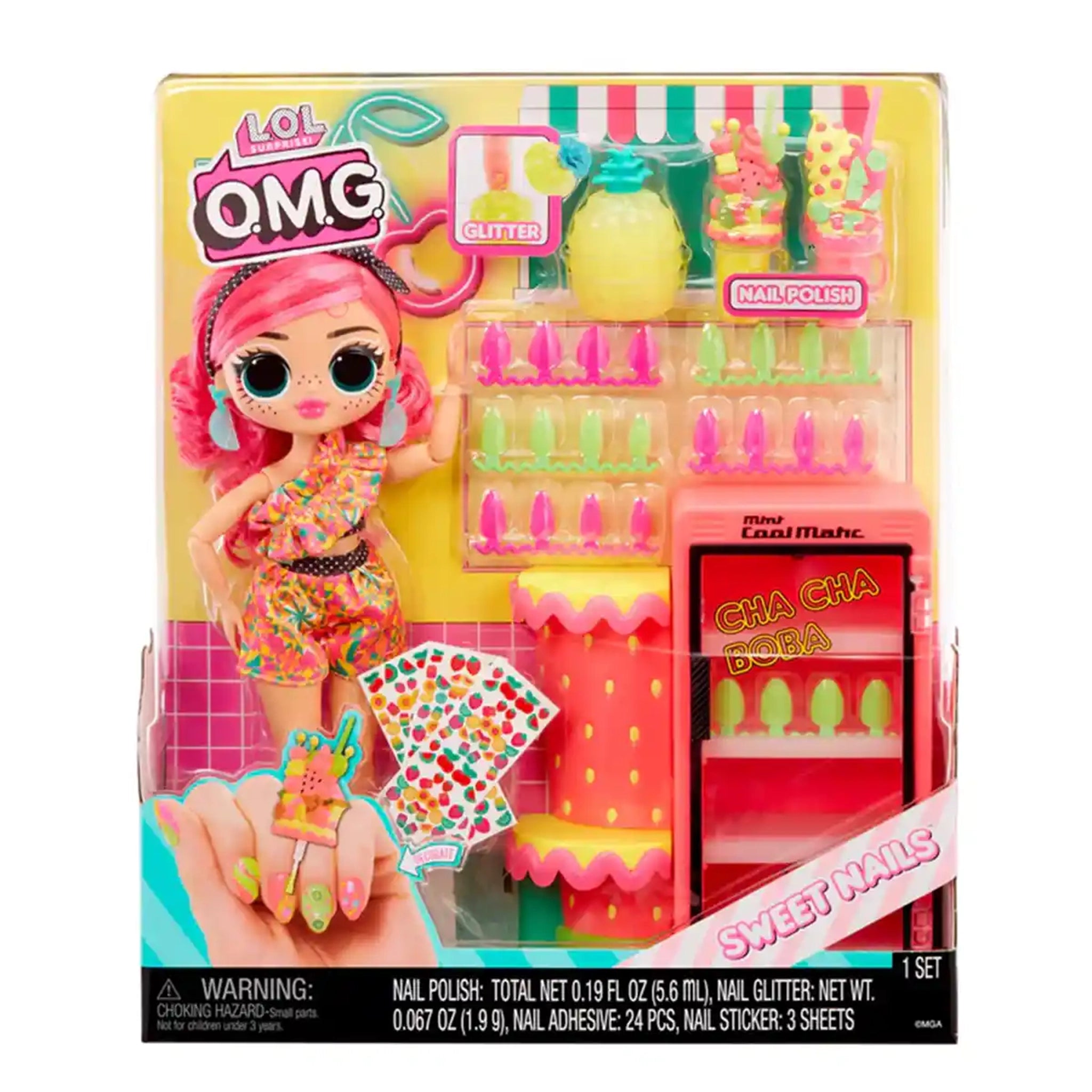 LOL Surprise OMG Sweet Nails Pinky Pops Fruit Shop