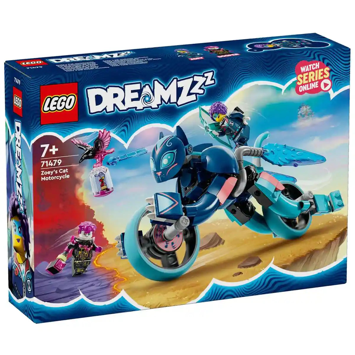 LEGO Dreamzzz 71479 Zoey's Cat Motorcycle
