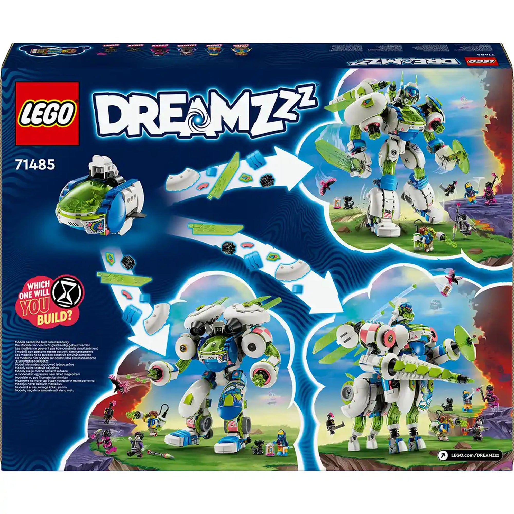 LEGO Dreamzzz 71485 Mateo and Z-Blob the Knight Battle Mech Toy