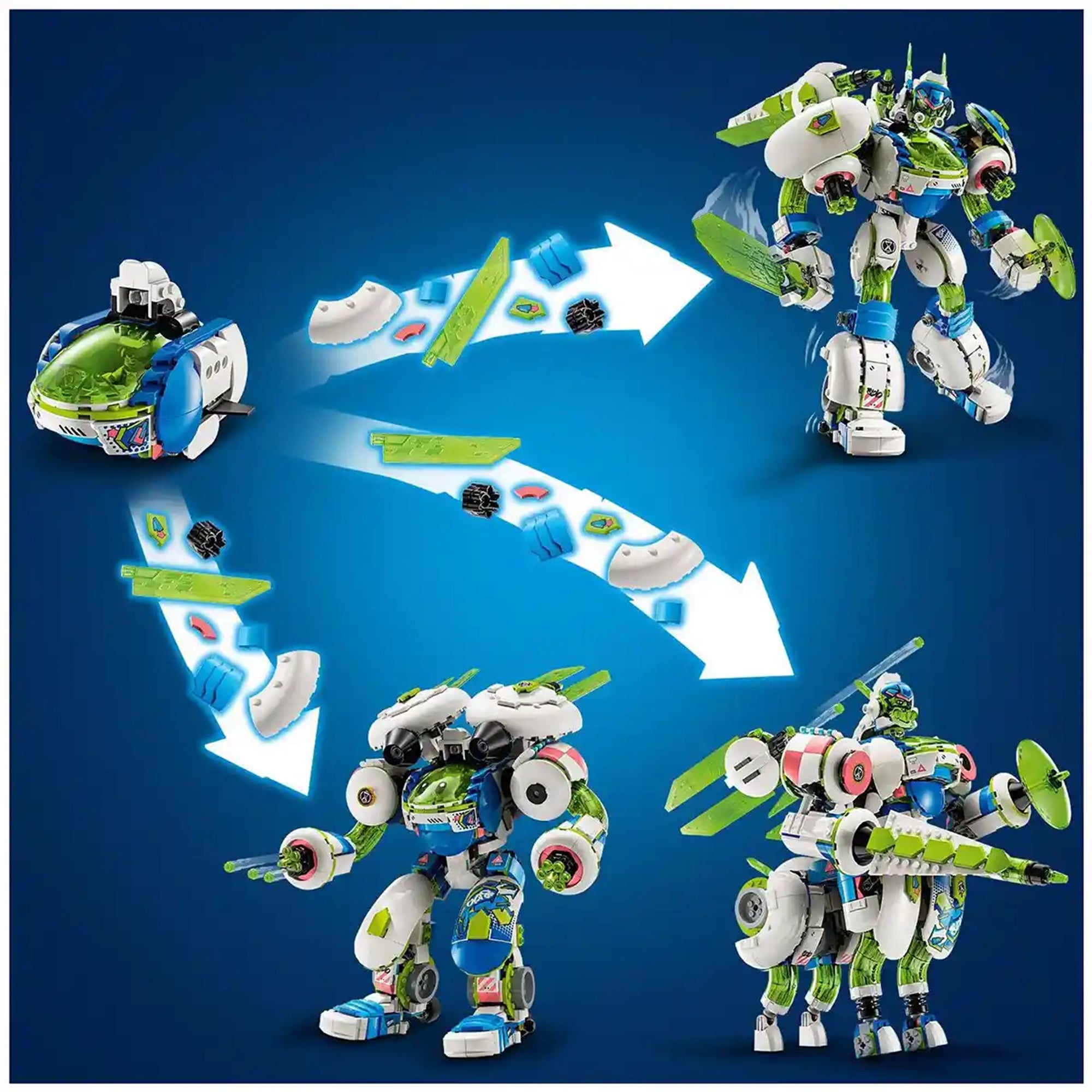 LEGO Dreamzzz 71485 Mateo and Z-Blob the Knight Battle Mech Toy