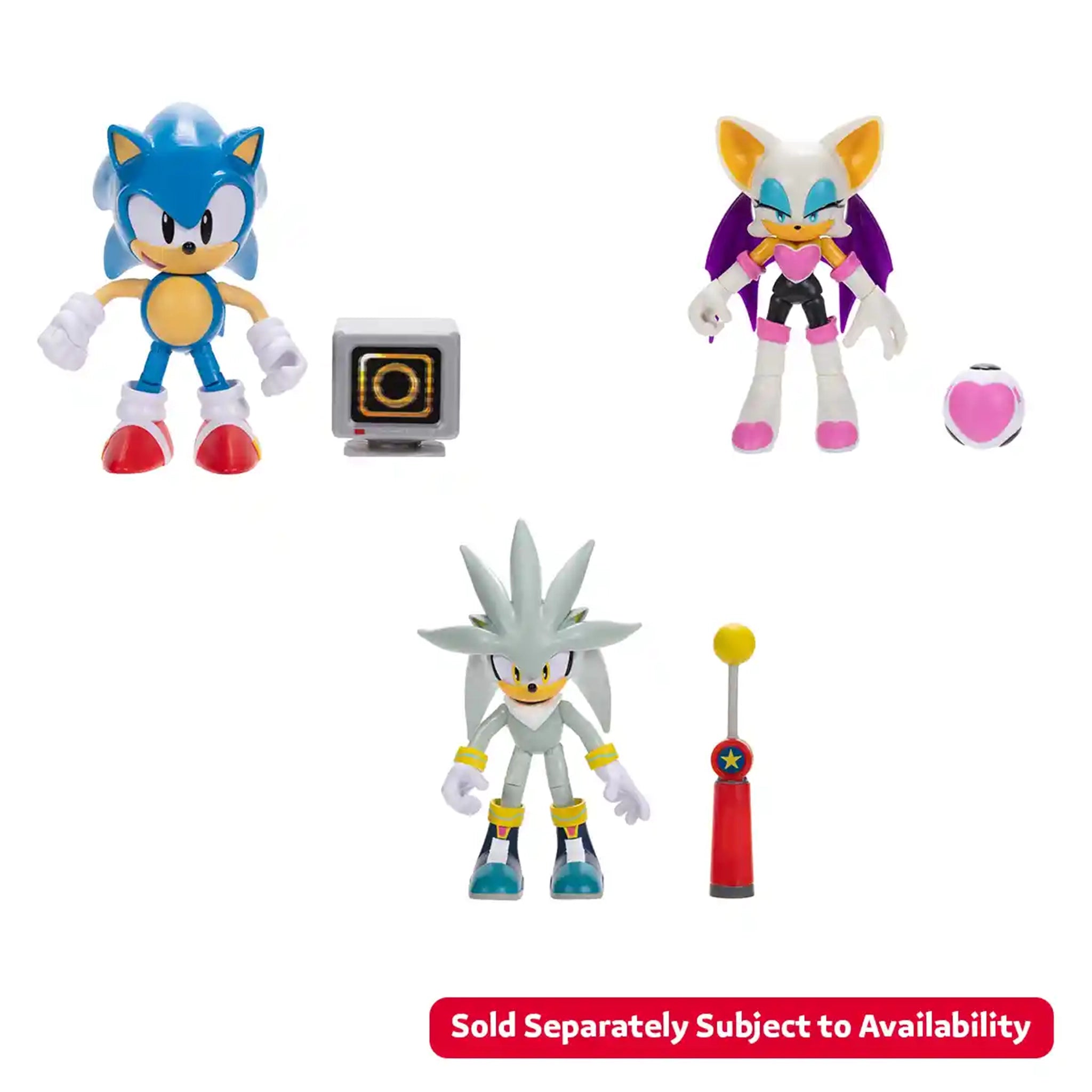 Sonic 4" Fig w/Acc Wave #17 Asst. 4