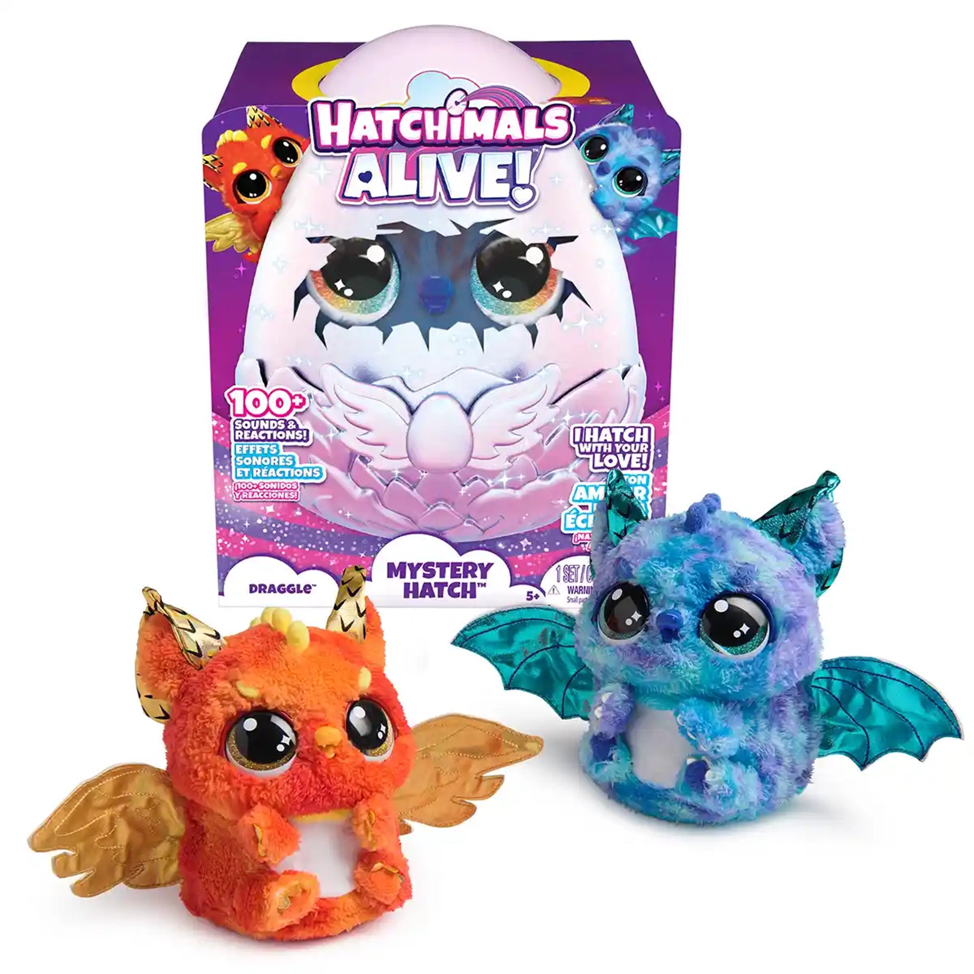 Hatchimals Alive Secret Draggle Asst. 2