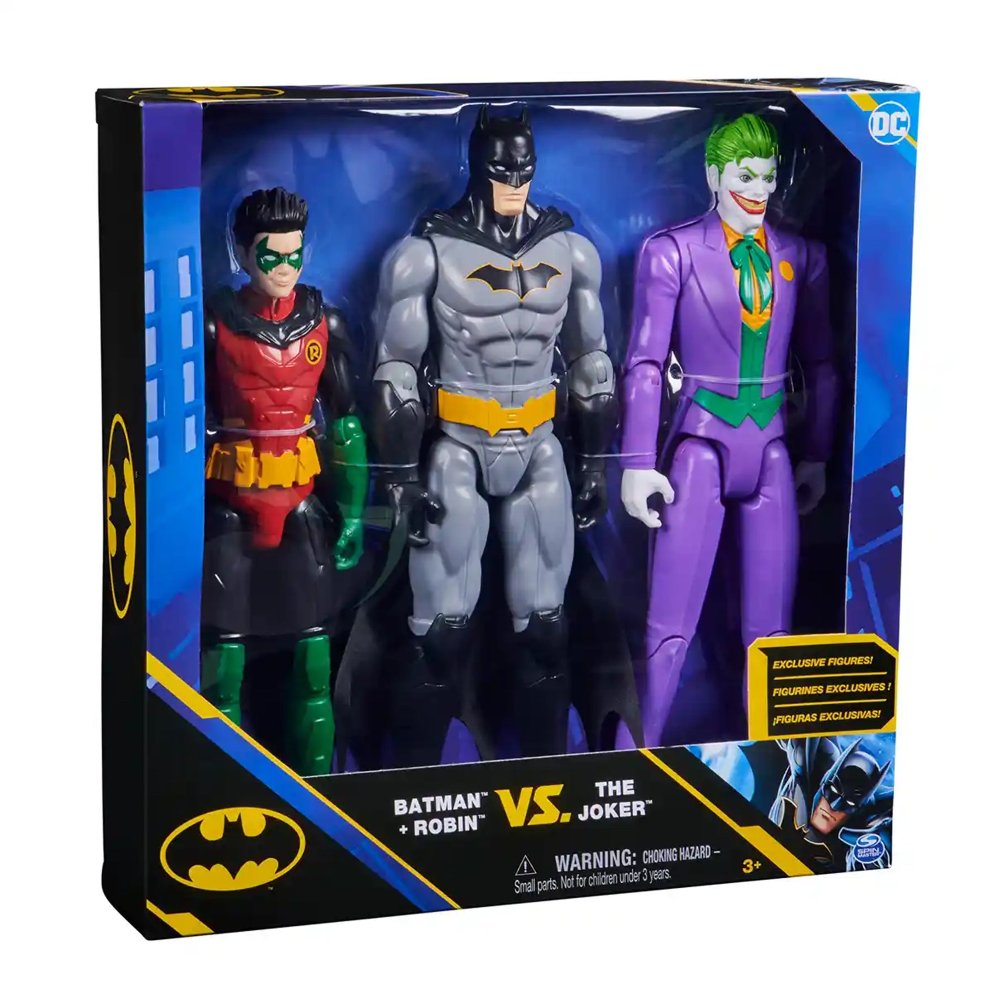 DC Batman Fig 12" 3- Pack