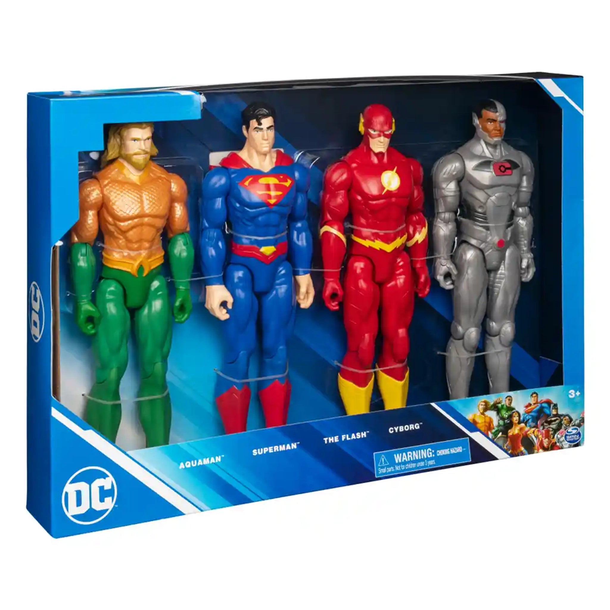 DC Universe Fig 12" 4-Pack